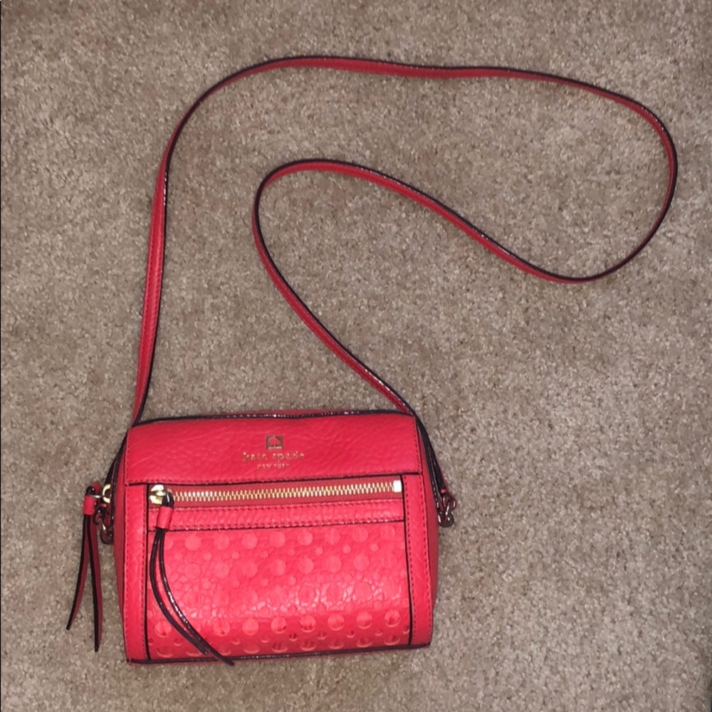 Coral Kate Spade cross body.